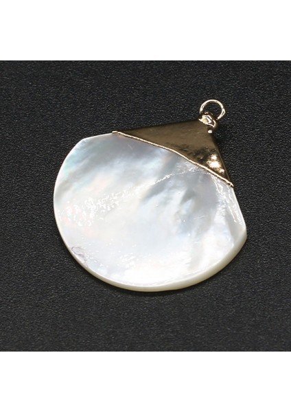 B Tipi Doğal Beyaz Sedef Kabuk Zarif Charm Fan Kolye El Yapımı El Sanatları Dıy Kolye Küpe Takı Aksesuarları Yapımı (Yurt Dışından) fiyatları