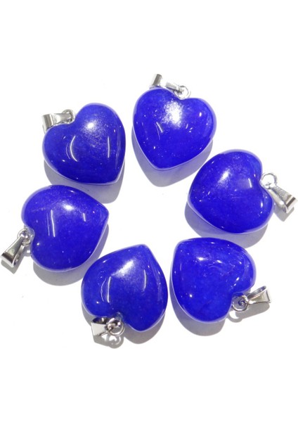 No.16 16MM Doğal Taş Taş Kuvars Kristal Opal Kedi Gözü Renkli Takılar Kalp Kolye Diy Takı Yapımı Için Kolye (Yurt Dışından)
