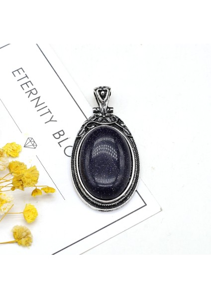 Malakit Doğal Taş Tibet Gümüş Kolye Lapis Lazuli Turquoises Kristal Vintage Takı Yapımı Için Diy Kolye Küpe Hediyeler (Yurt Dışından) fırsatları