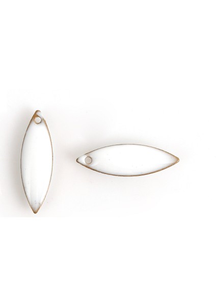 Gri Renkli Bakır Emaye Sequarmas Markiz Kaplamasız Emaye Metal Kolye Dıy Kolye Takı Hediyeler, 10 Adet (Yurt Dışından) fırsatları