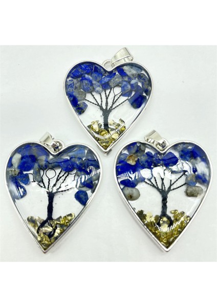 No.15 Doğal Taş Taş Kuvars Kristal 7 Çakra Reiki Şifa Ağacı Kalp Kolye Diy Takı Yapımı Için Kolye Aksesuarla (Yurt Dışından)