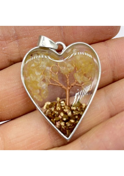 No.15 Doğal Taş Taş Kuvars Kristal 7 Çakra Reiki Şifa Ağacı Kalp Kolye Diy Takı Yapımı Için Kolye Aksesuarla (Yurt Dışından) modelleri