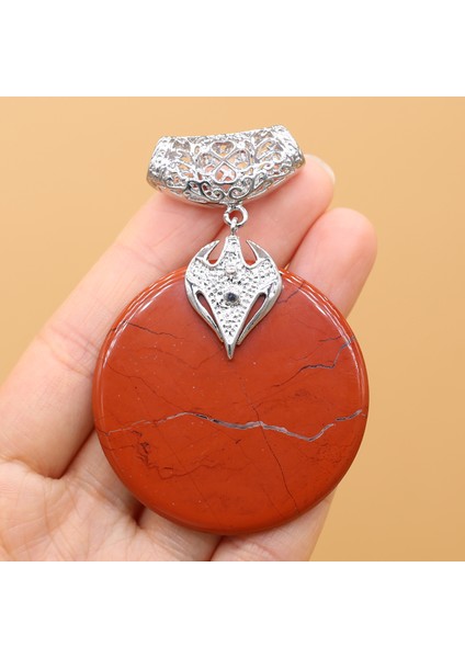 Labradorit Sıcak Satış Takı Kristal Kolye Doğal Taş Dape Labradorit Dalmaçyalı Jasper Charms Takı Yapımı Için Dıy Kolye (Yurt Dışından)
