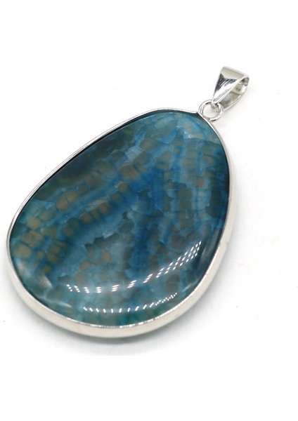 Pembe Doğal Akik Taş Su Damlası Gümüş Kaplama Akik Kolye El Yapımı Takı Yapımı Mücevher Taş Kolye Moda Takılar Kolye (Yurt Dışından) indirimleri