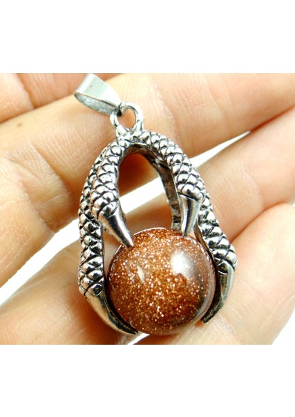 4 Numara Doğal Taş Turkuaz Opal Kuvars Kristal Kaplan Gözü Yuvarlak Boncuk Ejderha Pençesi Wrap Kolye Diy Takı Yapımı Için Kolye (Yurt Dışından)