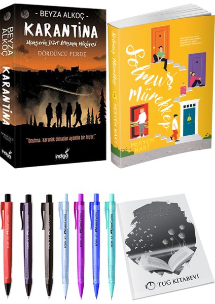 Solmuş Mürekkep 2 ve Karantina 4 Beyza Alkoç 2li Set