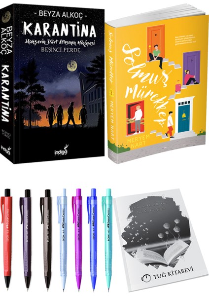 Solmuş Mürekkep 2 ve Karantina 5 Beyza Alkoç 2li Set