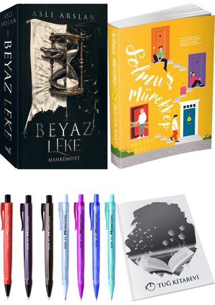 Solmuş Mürekkep 2 ve Beyaz Leke Mahkumiyet Aslı Arslan 2li Set