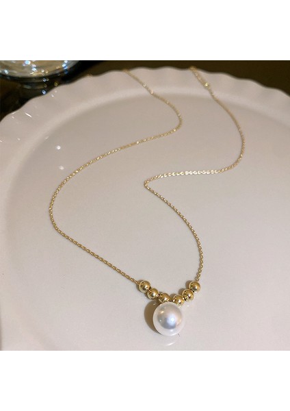 XL377 Zarif Narin Inci Kolye Klavikula Kolye Bayanlar Tatlı Benzersiz Tasarım Moda Kız Takı Günlük Doğum Günü Partisi Hediye (Yurt Dışından) indirimleri