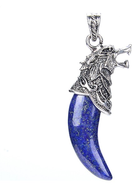 Opal Yeni Doğal Taş Florit Aventurin Kristal Lapis Taş Diş Mücevher Kolye Kadın Erkek Kolye Hediye Ejderha Moda Takı (Yurt Dışından) modelleri