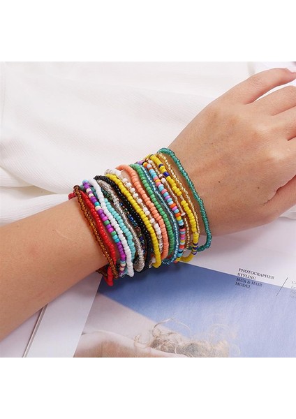 No.2 Boyutu 2020 Moda Plaj Halhal Boncuklu El Yapımı Boncuklu Halhal Kadınlar Için Ayarlanabilir Renkli Halhal Bilezik Bacak Üzerinde Ayak Takısı (Yurt Dışından) indirimleri