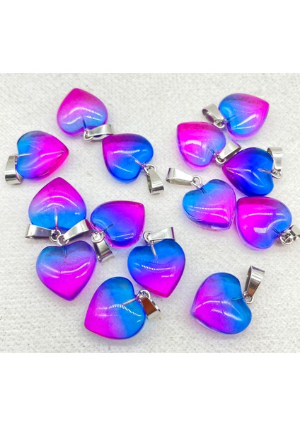 No.14 16MM Doğal Taş Taş Kuvars Kristal Opal Kedi Gözü Renkli Takılar Kalp Kolye Diy Takı Yapımı Için Kolye (Yurt Dışından) indirimleri