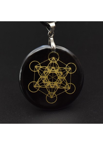 Obsidyen Enerji Jeneratörü Orgone Muska 7 Çakra Kolye Kolye Orgonit Meditasyon Dengesi Emf Koruma Kazak Zincir Takı (Yurt Dışından) fırsatları
