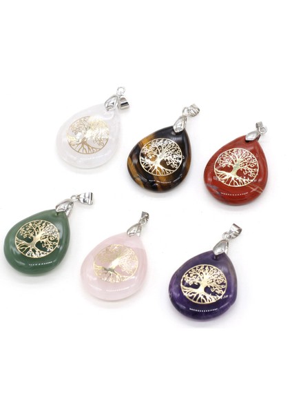 Ametist Doğal Taş Çakra Kolye Düzensiz Mor Kristal Kuvars Reiki Charms Takı Yapımı Için Dıy Kolye Aksesuarları (Yurt Dışından) modelleri
