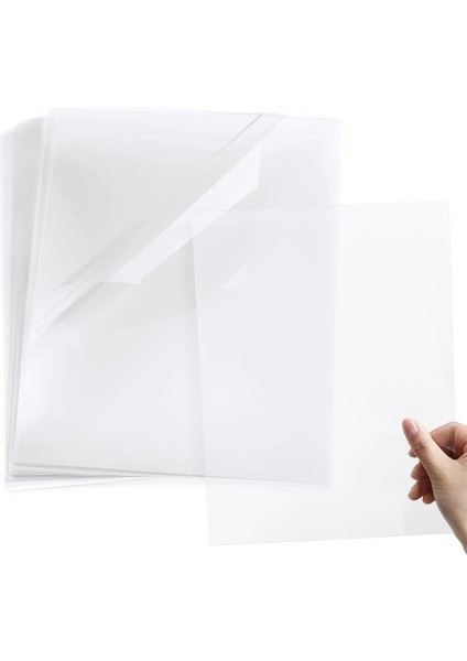 Asetat Pvc 50 Adet A4 21X29.7 cm 100 Micron