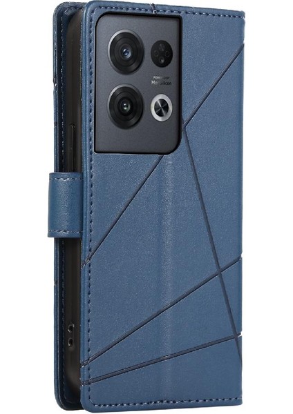 Oppo Oppo 8 Pro Için Flip Case Darbeye Şok Emici Kickstand Üç (Yurt Dışından) indirimleri