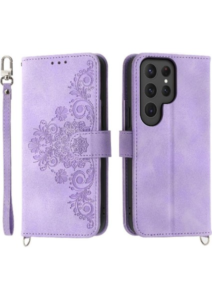 Samsung Galaxy S24 Ultra Kabartmalı Çoklu Kredi Kartı Yuvaları Için Flip Case (Yurt Dışından) indirimleri