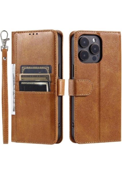 Xiaomi Redmi Için Flip Case Xiaomi 4g 6 Kart Yuvaları Kickstand Cüzdan Pu Deri (Yurt Dışından)
