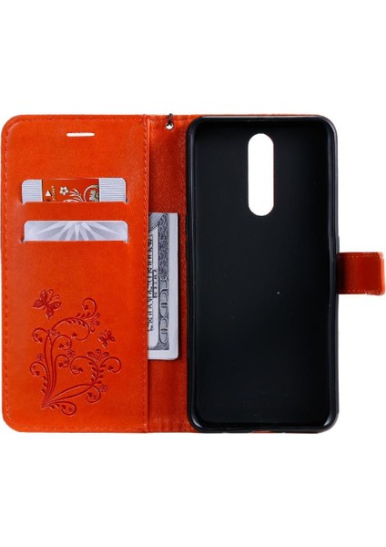 Oppo F11 Pu Deri Manyetik Kapak Için Flip Case Darbeye Kapak ile (Yurt Dışından)