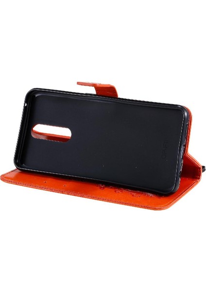 Oppo F11 Pu Deri Manyetik Kapak Için Flip Case Darbeye Kapak ile (Yurt Dışından)