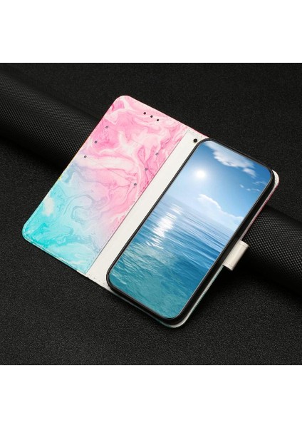 Google Piksel 6 Pro Için Flip Case Kart Yuvaları Tutucu Pu Deri Cüzdan Tam (Yurt Dışından)