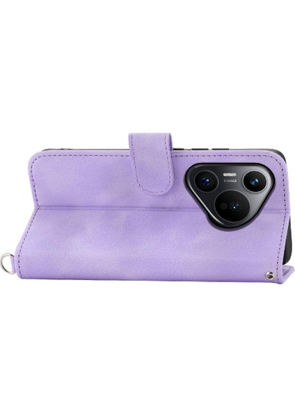 Huawei Pura 70 Çoklu Kredi Kartı Yuvaları Bileklik Için Flip Case (Yurt Dışından) fırsatları