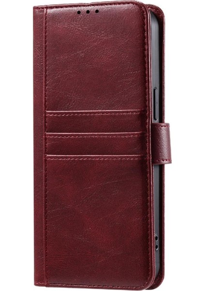 Xiaomi Redmi Için Flip Case Xiaomi 4g 6 Kart Yuvaları Kickstand Cüzdan Pu Deri (Yurt Dışından) modelleri
