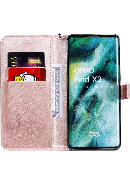Oppo Bulmak Için Flip Case X2 Pu Deri Manyetik Kapak ile Kickstand Çevirin (Yurt Dışından)