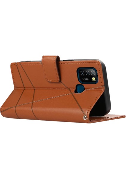 Infinix Sıcak 10 Lite Şok Emici Üç Kart Yuvaları Için Flip Case (Yurt Dışından)