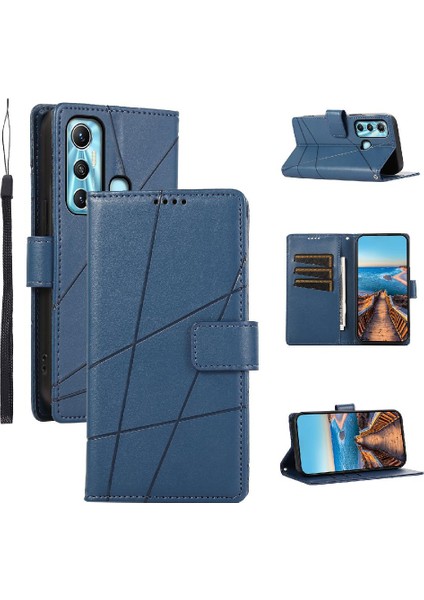 Infinix Sıcak 11 Şok Emici Üç Kart Yuvaları Için Flip Case Darbeye (Yurt Dışından)