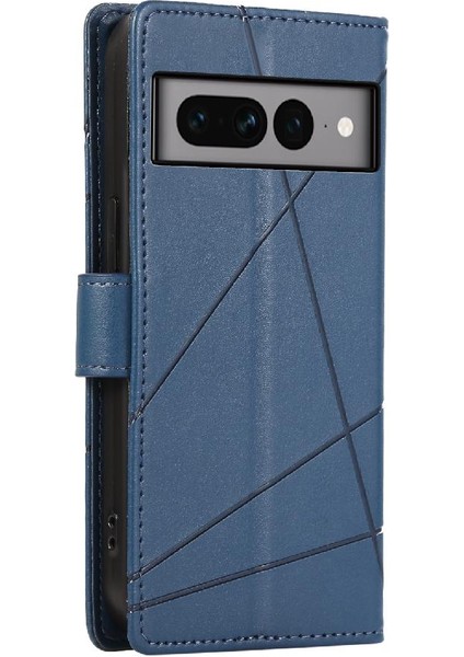 Google Piksel 7 Pro Şok Emici Üç Kart Yuvaları Için Flip Case (Yurt Dışından)