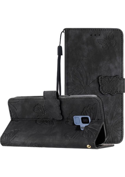 Samsung Galaxy S9 Cüzdan Kart Yuvaları Tutucu Manyetik Kapatma Için Flip Case (Yurt Dışından) indirimleri