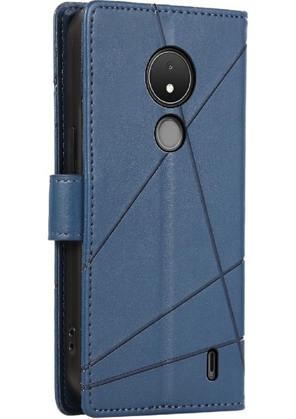 Nokia C21 Şok Emici Üç Kart Yuvaları Kickstand Için Flip Case (Yurt Dışından) indirimleri