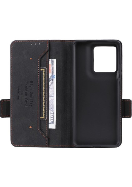 Motorola Moto Kenar 50 Pro Için Kılıf Tam Koruma Manyetik Karbon Fiber (Yurt Dışından)