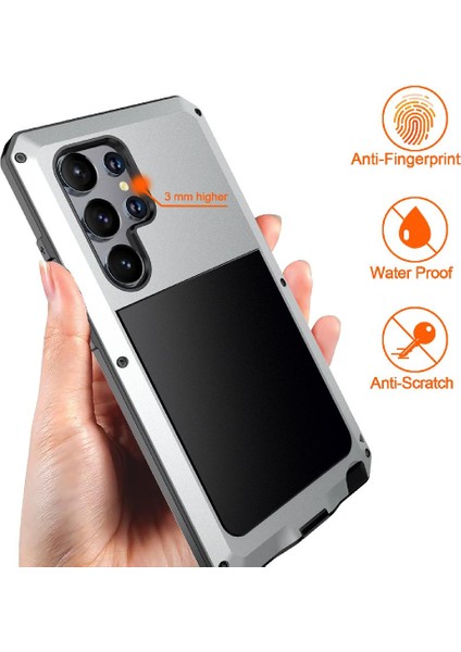 Samsung Galaxy S24 Ultra Alüminyum Alaşımlı Metal Için Ağır Metal Kasa (Yurt Dışından) fiyatları