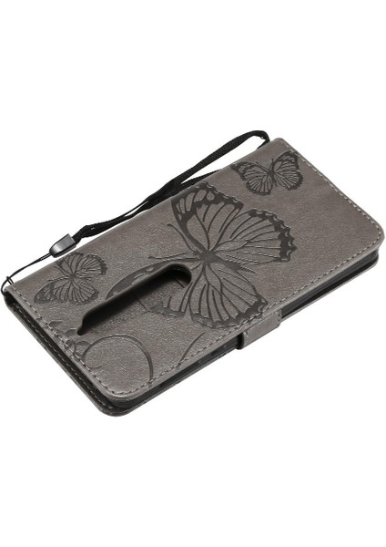 Nokia 6 2018 Flip Kickstand Darbeye Kapak Manyetik Kapak Için Flip Case (Yurt Dışından)