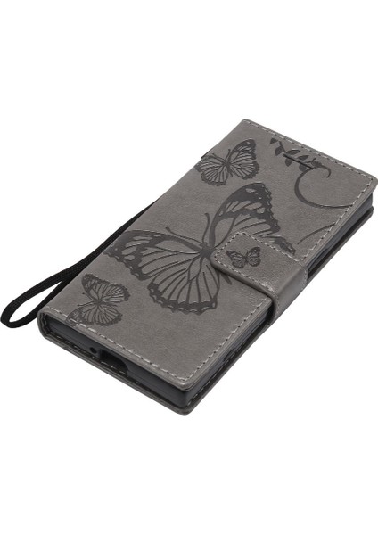Sony Xperia Xperia Kompakt Pu Deri Flip Case Kickstand Darbeye (Yurt Dışından)