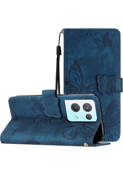 Oppo Oppo 8 Pro 5g Manyetik Kapatma Cüzdan Kart Yuvaları Tutucu Için Flip Case (Yurt Dışından)