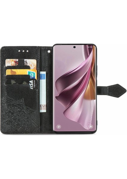 Oppo Oppo 10 5g Için Flip Case Zarif Desen Basit Iş Çevirme (Yurt Dışından)