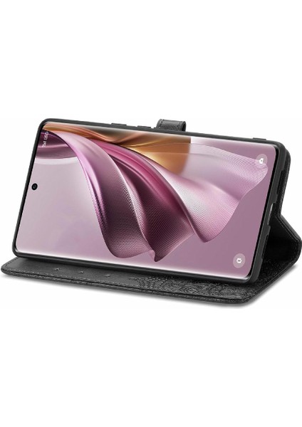 Oppo Oppo 10 5g Için Flip Case Zarif Desen Basit Iş Çevirme (Yurt Dışından)