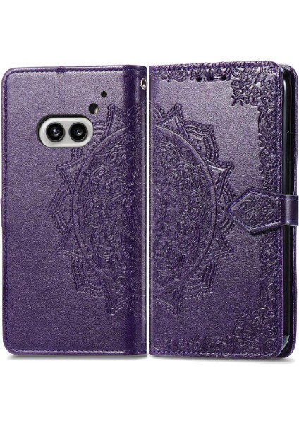 Nothing Telefon 2A Deri Çanta Basit Iş Zarif Desen (Yurt Dışından)