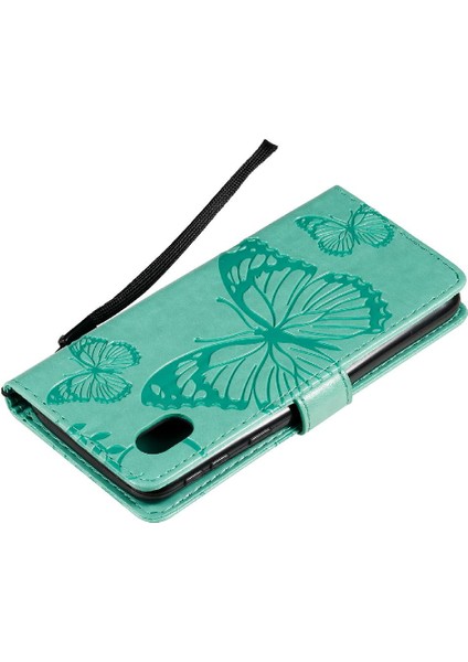 Kart Yuvası Standı ile Samsung Galaxy A01 Çekirdek Için Flip Case Pu Deri Flip (Yurt Dışından) indirimleri