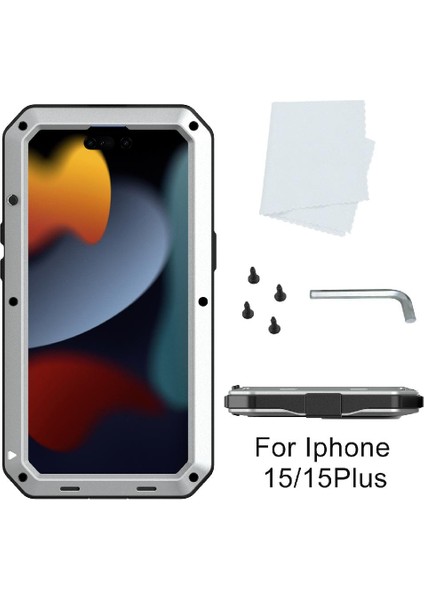 Iphone 15 Için Kılıf Artı 360 Tam Vücut Koruyucu Kapak Toz Geçirmez Açık (Yurt Dışından) fiyatları