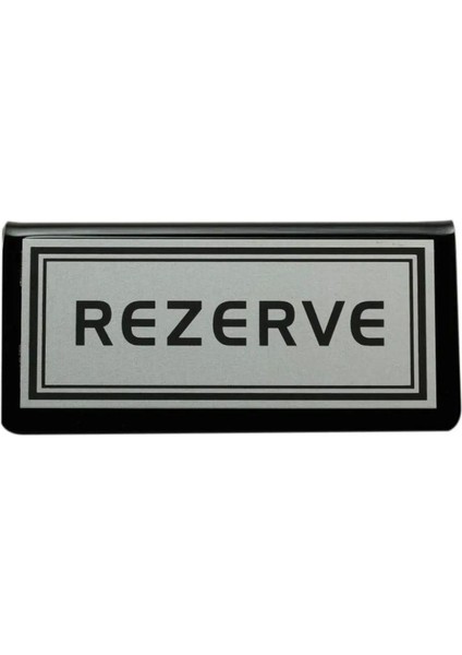10'lu Masa Üstü Rezerve Yazısı Otel Kafe Restorant Büfe