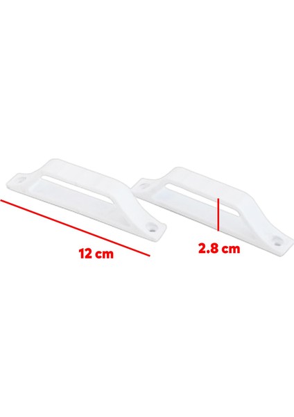 Pencere Kapı Sineklik Kolu Plastik Pimapen Pvc D Tutucu Tutamağı 2 Adet