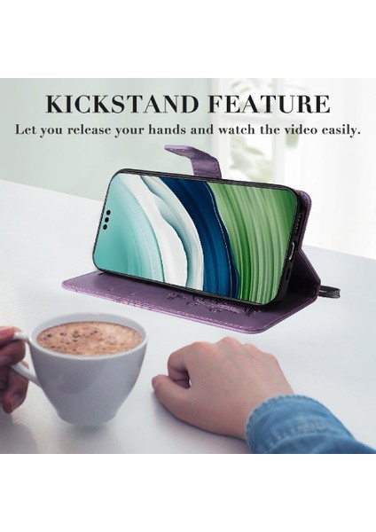 Huawei Mate 60 Pro Darbeye Kapak Manyetik Kapak Flip Kickstand (Yurt Dışından)