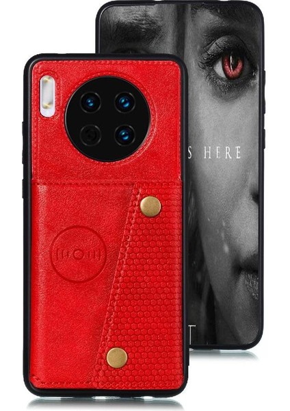 Cüzdan Kılıf Için Huawei Mate 30 Pro Darbeye Koruyucu Kickstand Buit In (Yurt Dışından)