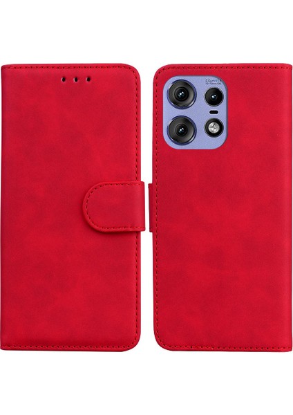Motorola Moto Kenar 50 Pro Premium Pu Deri Standı Tutucu Için Flip Case (Yurt Dışından)