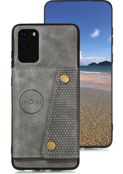 Samsung Galaxy NOTE20 Buit Için Cüzdan Kılıf Demir Cüzdan Kılıf Darbeye (Yurt Dışından)
