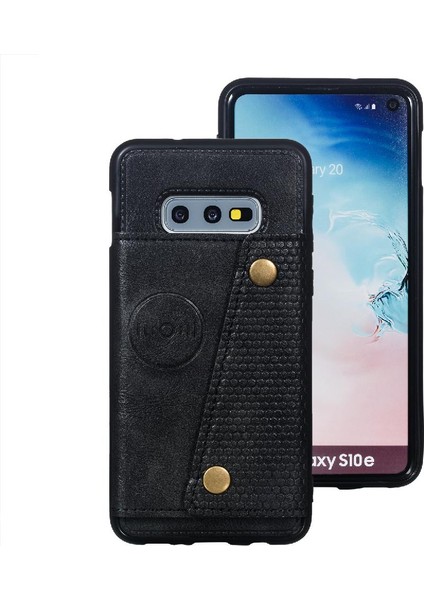 Bdt Shop Samsung Galaxy S10 Lite Kickstand Buit Için Cüzdan Kılıf Demir Darbeye (Yurt Dışından)